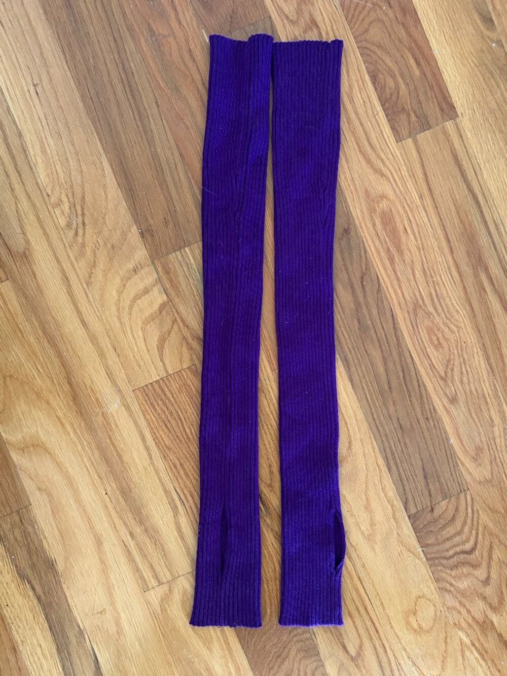 Purple Leg Warmers